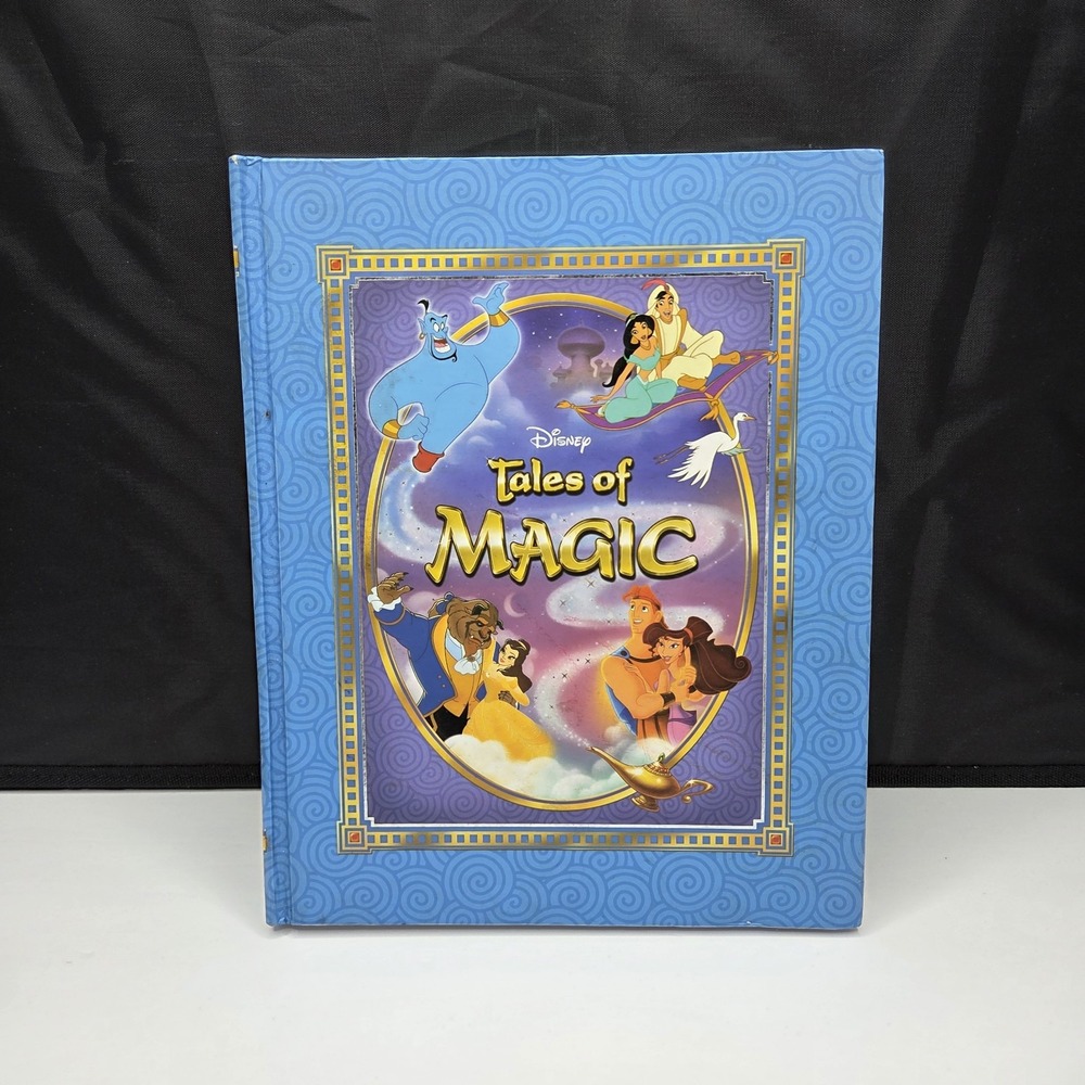 Disney Tales of Magic Hardcover Storybook Dumbo Lion King Aladdin